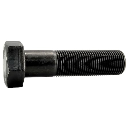 Midwest Fastener Class 10.9, M18-1.50 Hex Head Cap Screw, Plain Steel, 70 mm L, 2 PK 931284